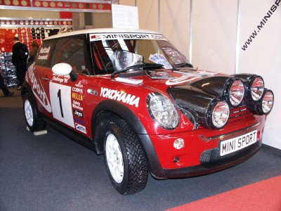 BMW Mini Rally Car : click to zoom picture.